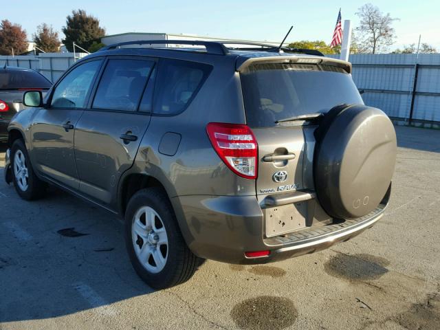 2T3ZF4DV7AW046568 - 2010 TOYOTA RAV4 BROWN photo 3