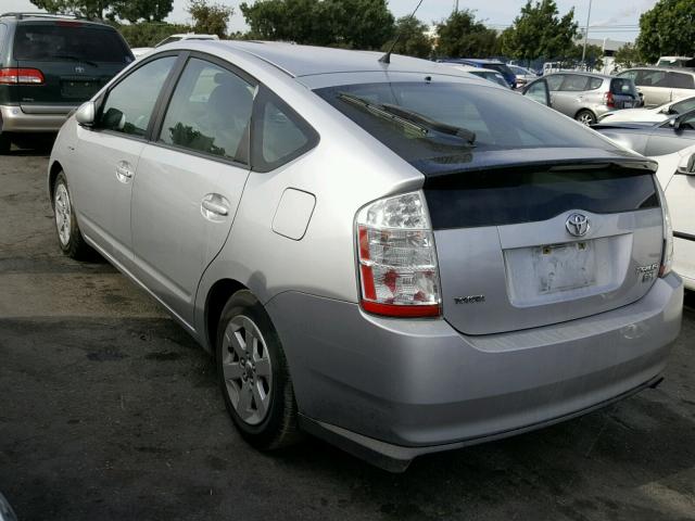 JTDKB20UX93539562 - 2009 TOYOTA PRIUS SILVER photo 3