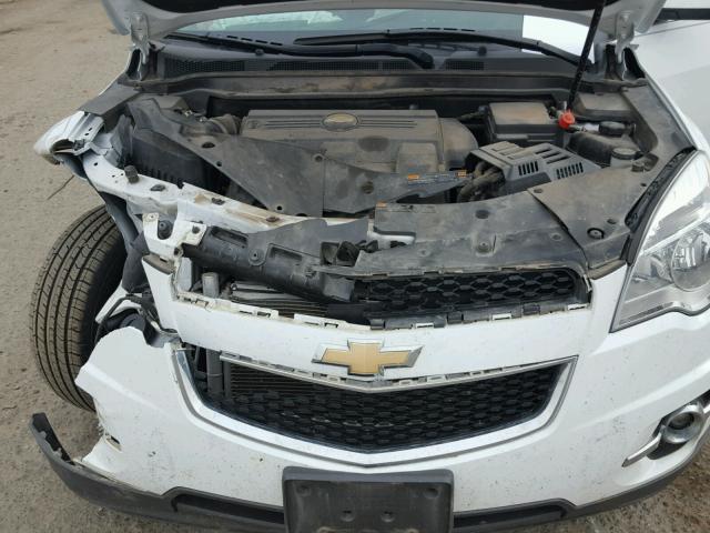 2CNFLNE57B6359015 - 2011 CHEVROLET EQUINOX LT WHITE photo 7