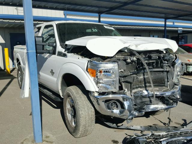 1FT7W2BT4EEA79375 - 2014 FORD F250 SUPER WHITE photo 1