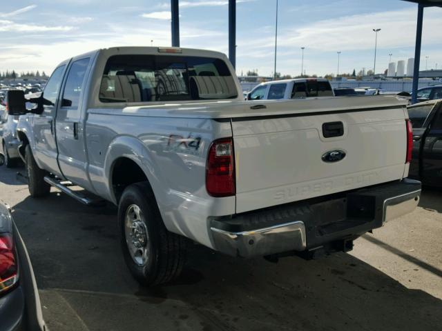 1FT7W2BT4EEA79375 - 2014 FORD F250 SUPER WHITE photo 3