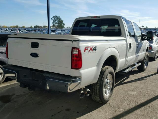 1FT7W2BT4EEA79375 - 2014 FORD F250 SUPER WHITE photo 4