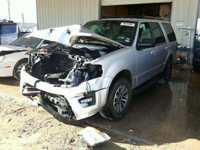 1FMJU1JT4FEF47884 - 2015 FORD EXPEDITION SILVER photo 2