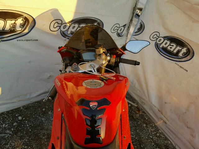 ZDM1XBGV48B003159 - 2008 DUCATI 848 Kırmızı fotoğraf 5