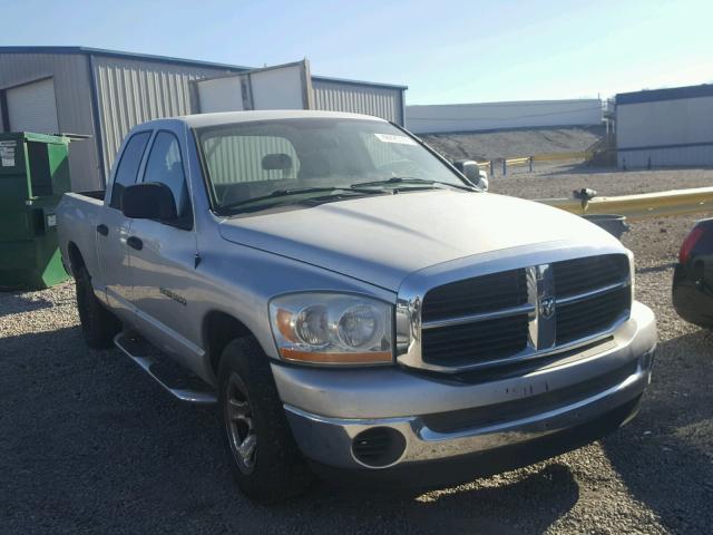 1D7HA18N66S600661 - 2006 DODGE RAM 1500 S SILVER photo 1