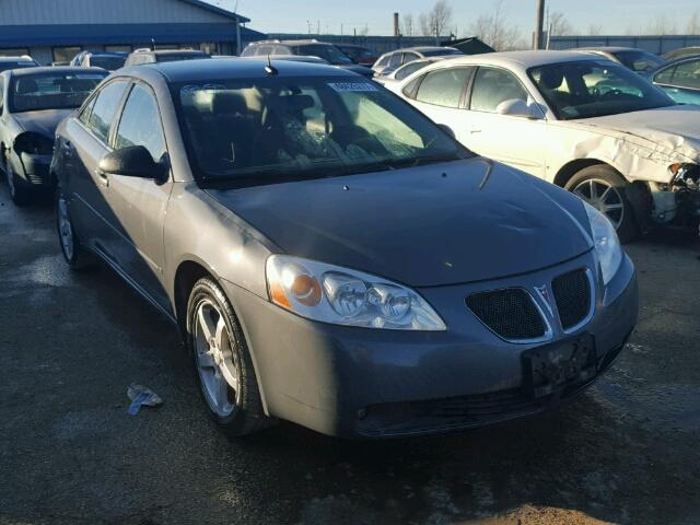 1G2ZG57N084186259 - 2008 PONTIAC G6 BASE GRAY photo 1