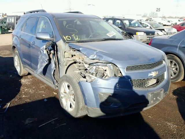 2CNALDEC8B6469588 - 2011 CHEVROLET EQUINOX LT BLUE photo 1