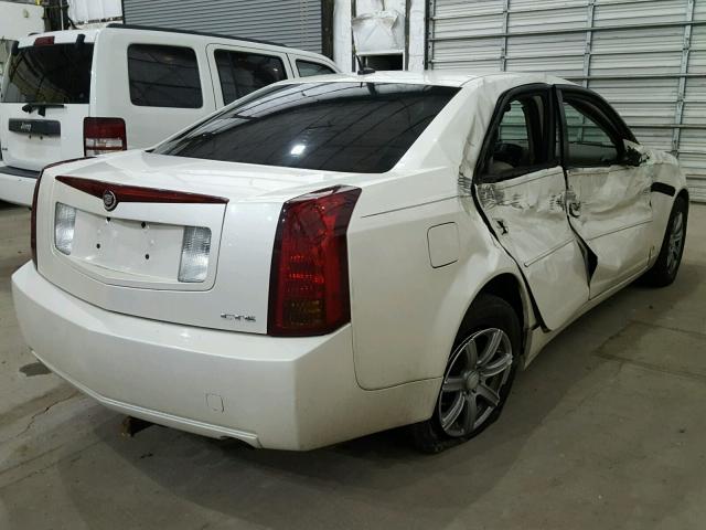 1G6DP577770148401 - 2007 CADILLAC CTS HI FEA WHITE photo 4