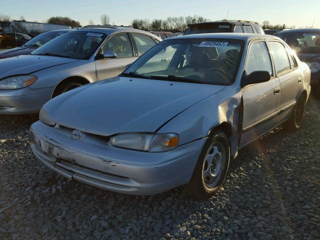 1Y1SK52871Z432600 - 2001 CHEVROLET GEO PRIZM SILVER photo 2