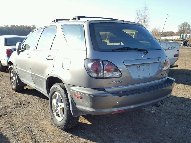 JTJHF10UX20247875 - 2002 LEXUS RX 300 GRAY photo 3