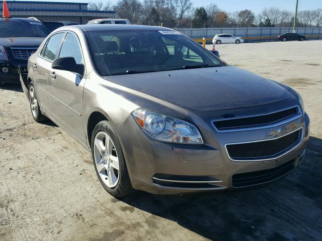 1G1ZA5E05AF187463 - 2010 CHEVROLET MALIBU LS GRAY photo 1