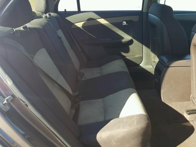 1G1ZA5E05AF187463 - 2010 CHEVROLET MALIBU LS GRAY photo 6