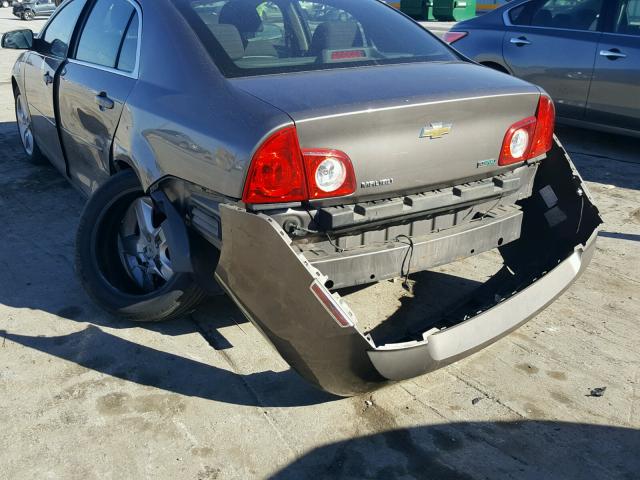 1G1ZA5E05AF187463 - 2010 CHEVROLET MALIBU LS GRAY photo 9