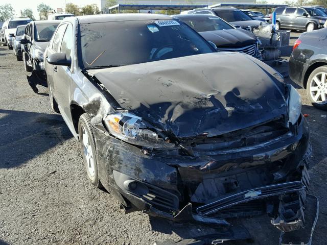 2G1WB5EKXA1126683 - 2010 CHEVROLET IMPALA LT BLACK photo 1