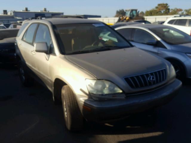 JTJGF10U710116283 - 2001 LEXUS RX 300 GOLD photo 1