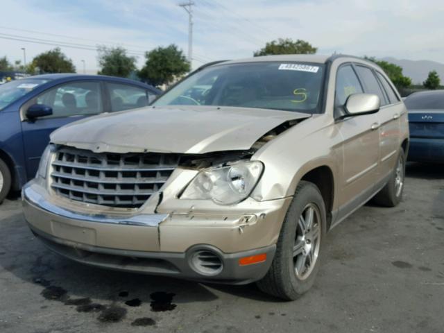 2A8GM68X87R337449 - 2007 CHRYSLER PACIFICA T GOLD photo 2