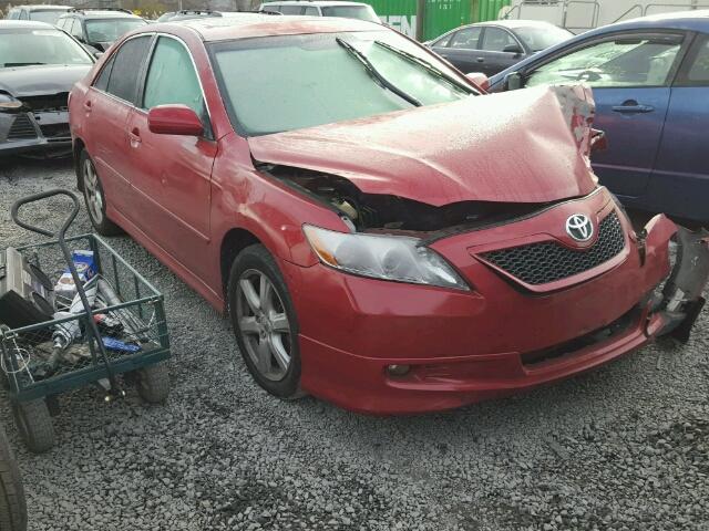 4T1BE46K37U097204 - 2007 TOYOTA CAMRY NEW RED photo 1