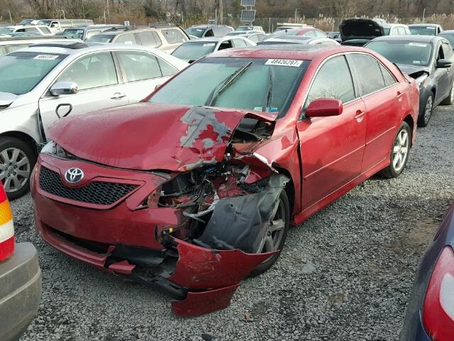 4T1BE46K37U097204 - 2007 TOYOTA CAMRY NEW RED photo 2