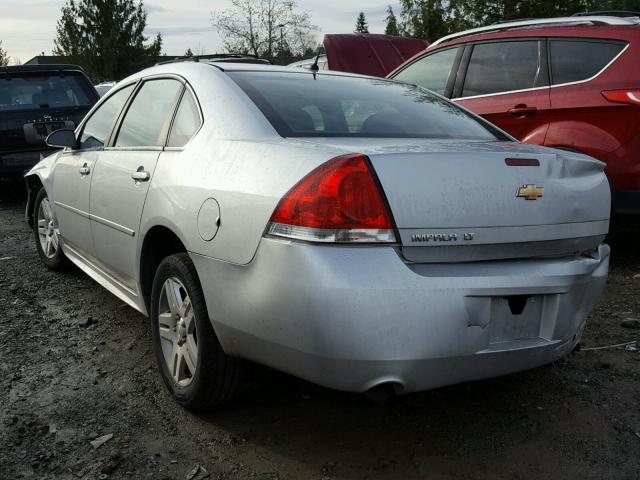 2G1WG5E36D1232871 - 2013 CHEVROLET IMPALA LT SILVER photo 3