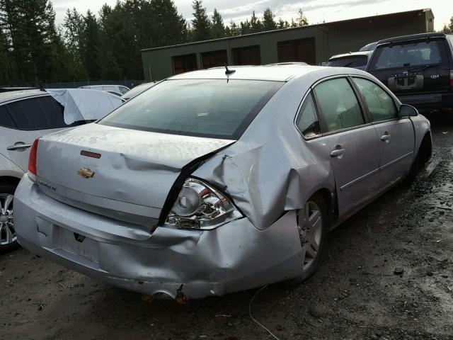 2G1WG5E36D1232871 - 2013 CHEVROLET IMPALA LT SILVER photo 4