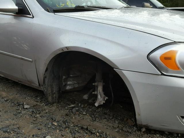 2G1WG5E36D1232871 - 2013 CHEVROLET IMPALA LT SILVER photo 9