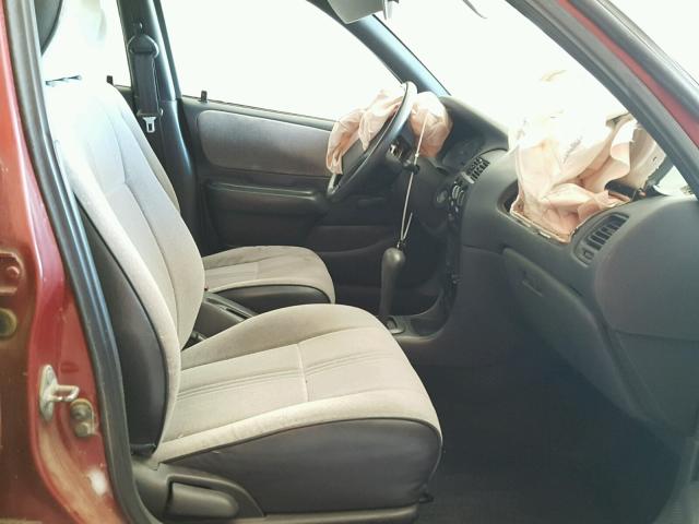 1Y1SK5265VZ434057 - 1997 GEO PRIZM BASE MAROON photo 5