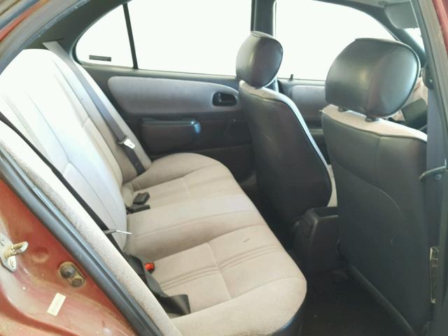 1Y1SK5265VZ434057 - 1997 GEO PRIZM BASE MAROON photo 6