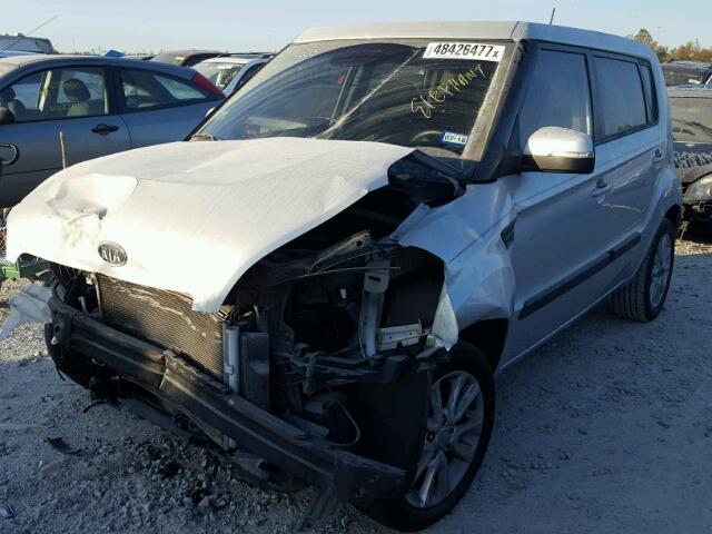 KNDJT2A69C7414240 - 2012 KIA SOUL + SILVER photo 2