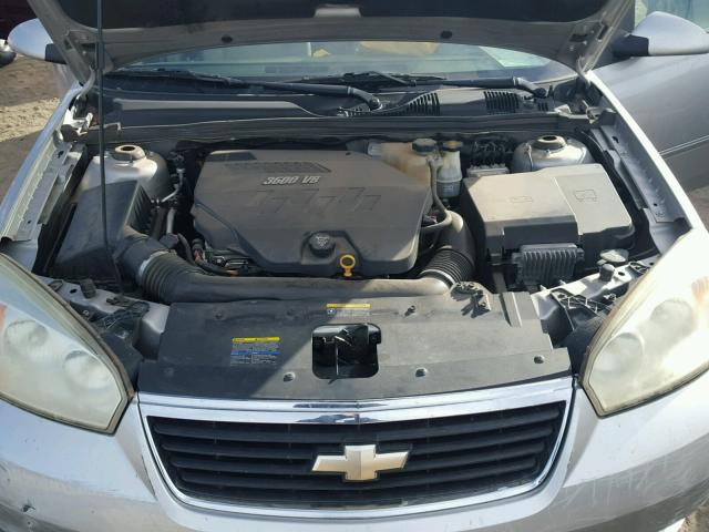 1G1ZU57N47F248486 - 2007 CHEVROLET MALIBU LTZ SILVER photo 7