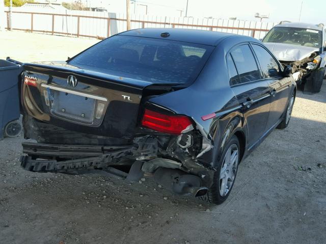 19UUA66246A058546 - 2006 ACURA 3.2TL BLACK photo 4