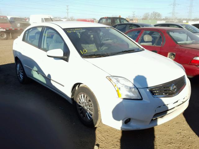 3N1AB6AP3BL701511 - 2011 NISSAN SENTRA 2.0 WHITE photo 1