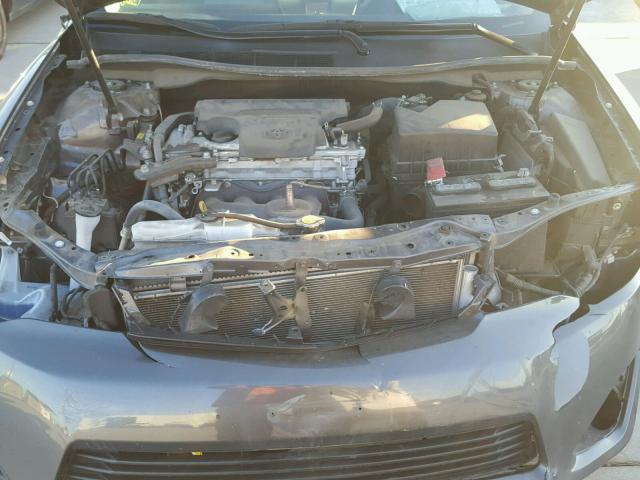 4T4BF1FK7ER363175 - 2014 TOYOTA CAMRY L GRAY photo 7