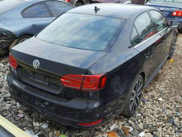 3VW4S7AJ8EM353499 - 2014 VOLKSWAGEN JETTA GLI BLACK photo 4