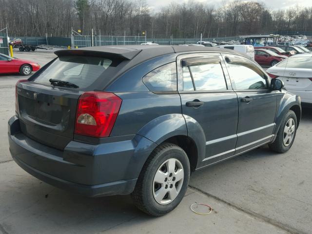 1B3HB28B18D571212 - 2008 DODGE CALIBER BLUE photo 4