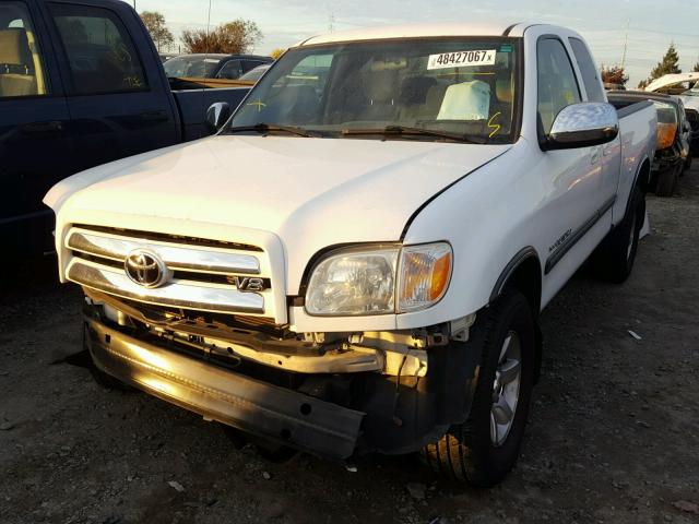 5TBRT34105S471324 - 2005 TOYOTA TUNDRA ACC WHITE photo 2