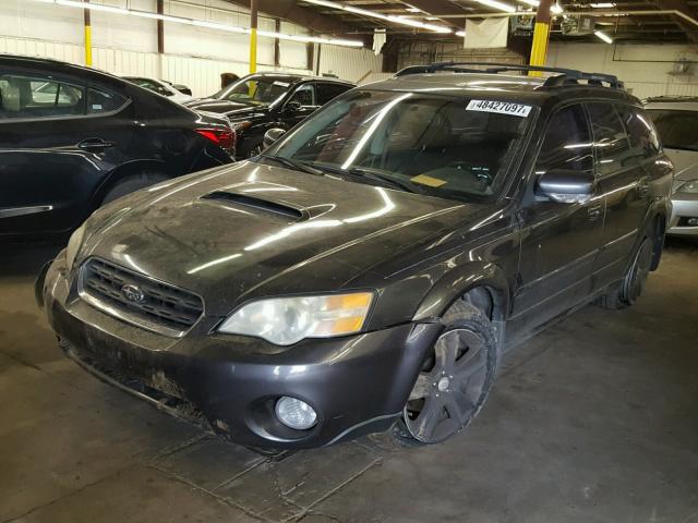 4S4BP63C174327776 - 2007 SUBARU LEGACY OUT CHARCOAL photo 2