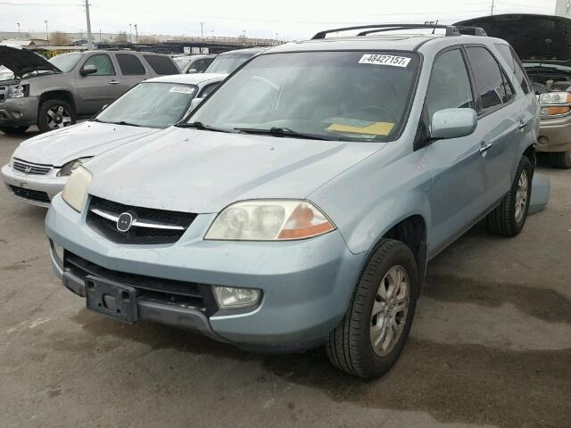 2HNYD18773H512461 - 2003 ACURA MDX TOURIN TEAL photo 2