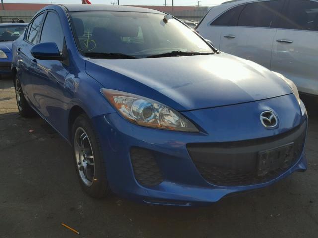 JM1BL1V78C1513507 - 2012 MAZDA 3 I BLUE photo 1