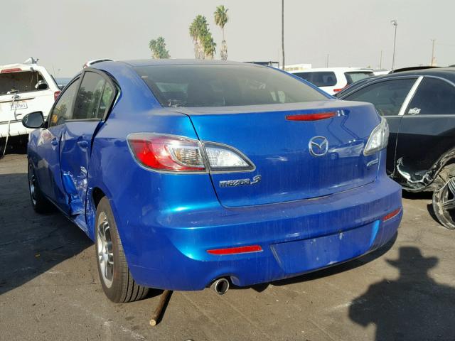 JM1BL1V78C1513507 - 2012 MAZDA 3 I BLUE photo 3