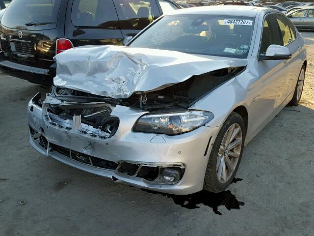 WBA5B3C54FD543875 - 2015 BMW 535 XI SILVER photo 2