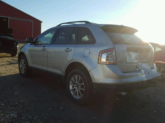 2FMDK38C79BA73305 - 2009 FORD EDGE SEL SILVER photo 3