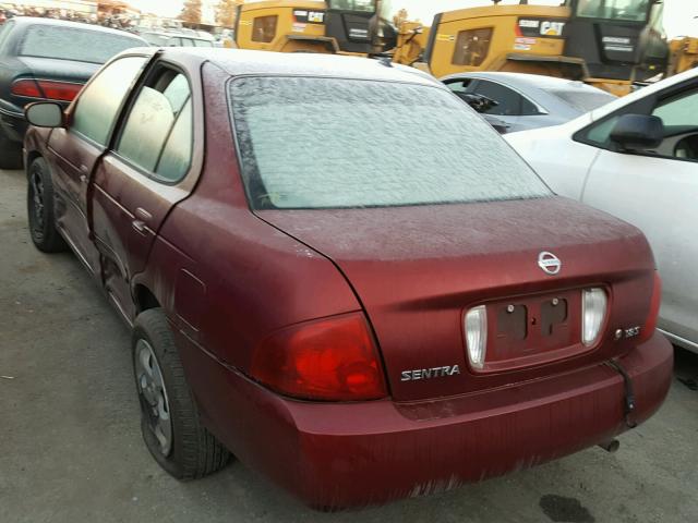 3N1CB51D66L489458 - 2006 NISSAN SENTRA 1.8 RED photo 3