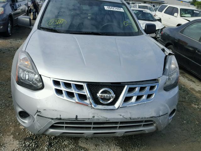 JN8AS5MT2FW666335 - 2015 NISSAN ROGUE SELE SILVER photo 9