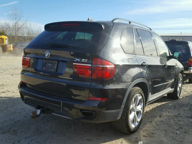 5UXZV8C50DL426417 - 2013 BMW X5 XDRIVE5 BLACK photo 4