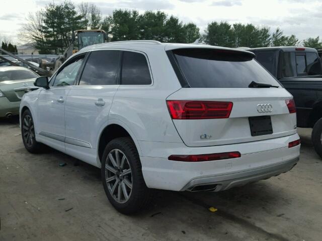 WA1LAAF76JD006295 - 2018 AUDI Q7 PREMIUM WHITE photo 3