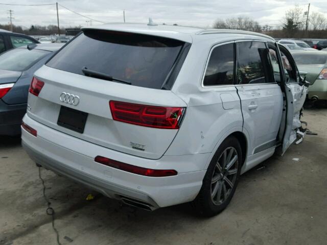 WA1LAAF76JD006295 - 2018 AUDI Q7 PREMIUM WHITE photo 4