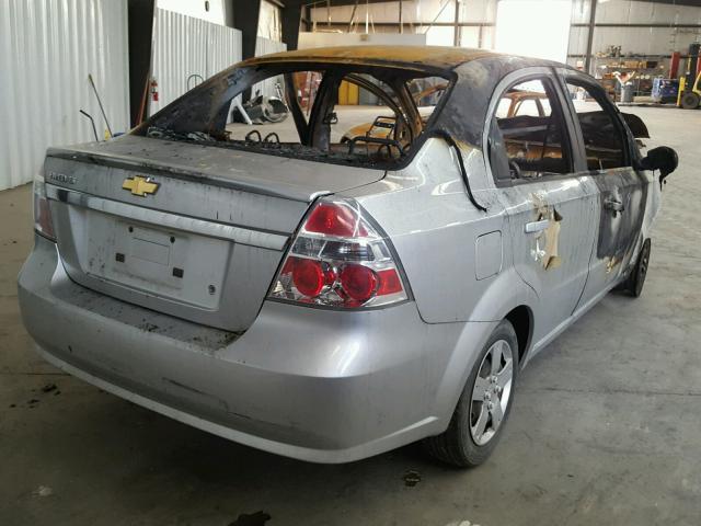 KL1TD5DE5BB208653 - 2011 CHEVROLET AVEO LS BURN photo 4