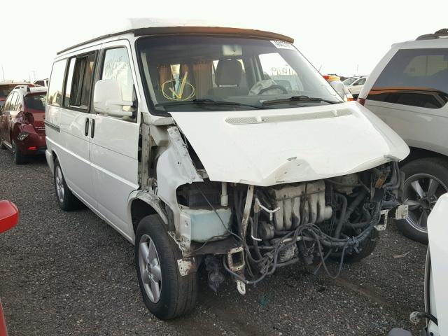 WV2NB47052H048418 - 2002 VOLKSWAGEN EUROVAN MV WHITE photo 1