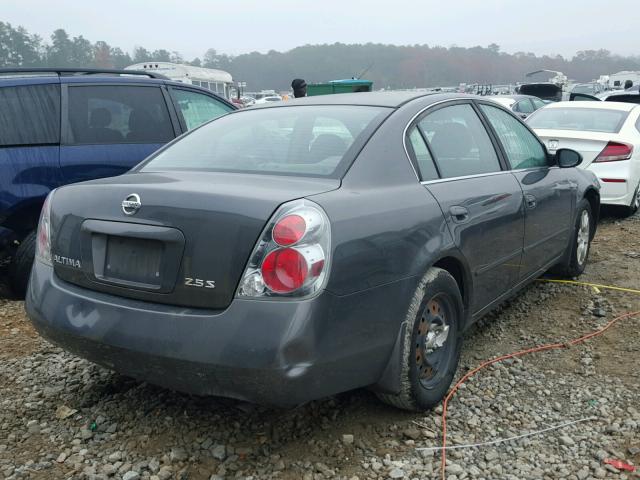 1N4AL11D15N424922 - 2005 NISSAN ALTIMA S GRAY photo 4