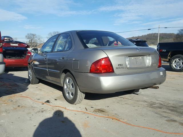 3N1CB51D35L561795 - 2005 NISSAN SENTRA 1.8 TAN photo 3